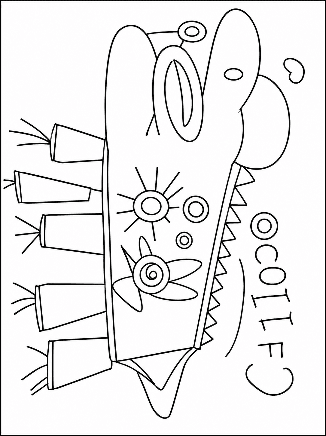 Coloring Page Dinosaurs