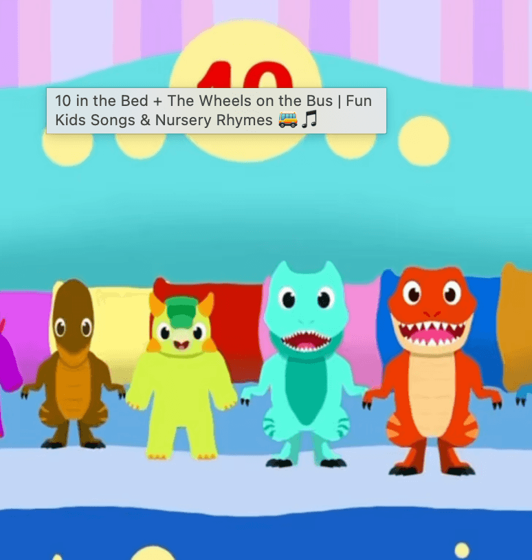 Ten in the Bed – Skinny Dinosaur